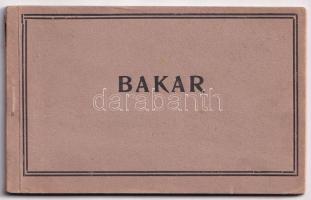Bakar, Szádrév, Bukar, Bukkari, Buccari; - képeslap füzet 12 képeslappal. M.V. Mifka kiadása / postc...