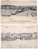 Crikvenica, Cirkvenica; - 3 db régi képeslap + 1 két részes panorámalap / 3 pre-1945 postcards + 1 2...