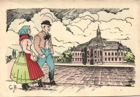 Nagybecskerek with folkwear