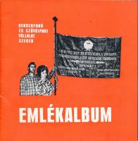 1974-1976 A Kenderfonó és Szövőipari Vállalat 2 db emlékkiadványa: A magyar kender 30 éve, jubileumi kiadvány, 68 p. + Emlékalbum, 20 p.