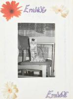 1978-1983 Emlékkönyv bejegyzésekkel, rajzokkal