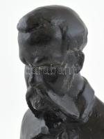 Madách Nyomda szobor, festett bronz, márvány talapzaton, jelzés nélkül, m: 15,5 cm
