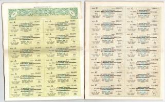 Budapest 1942. "A Magyar Királyság 3%-kal kamatozó törlesztéses államadóssága" államadóssá...