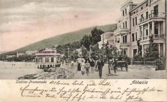 Abbazia Slatina promenade