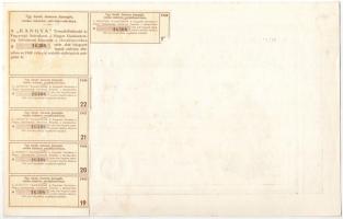 Budapest 1940. "Hangya Termelő-Értékesítő és Fogyasztási Szövetkezet" üzletrésze 10P-ről, ...