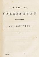 Zrínyi Miklós: Zrínyinek minden munkáji. I-II. köt. Kiadta Kazinczy Ferenc. I. kötet: A Zríniász, va...