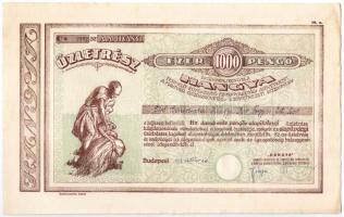 Budapest 1939-1943. "Hangya Termelő-Értékesítő és Fogyasztási Szövetkezet" üzletrésze 100P...