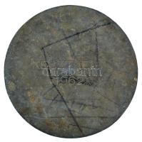 1962. "Balatoni sportversenyek emlékérme / Keszthely 1962" kétoldalas fém emlékérme (60mm)...