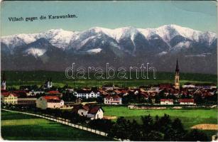 1917 Villach (Kärnten), gegen die Karawanken (EM)