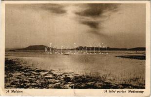 1926 Balatonboglár, a túlsó parton Badacsony (szakadás / tear)