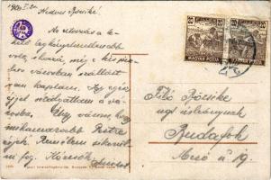 Szombathely, Erzsébet királyné utca, piac, üzletek. Vasúti levelezőlapárusítás 5535. (EB)