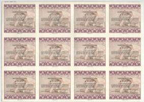 Budapest 1999. "Omega Zeneműkiadó Részvénytársaság" névre szóló törzsrészvénye 100ft érték...