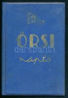 1976 Őrsi napló, Olimpia őrs, kézzel írt füzet, foltos, néhány kijáró/hiányos lappal