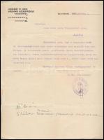 1935, 1937 Kecskemét, Ózd, vitéz Hubay Gyula főszolgabírónak írt levelek