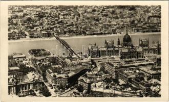 ~1950 Budapest V. Országház, Kossuth híd. Képzőművészeti Alap - Postai célra nem használható
