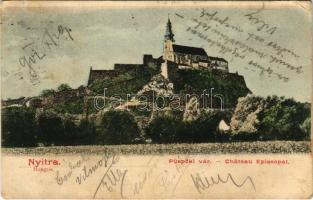 1902 Nyitra, Nitra; Püspöki vár / Chateau Episcopal / bishops palace (EK)