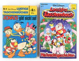 2 db Walt Disney Lustige Taschenbuch német nyelvű képregényfüzet (karácsonyi számmal)