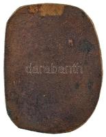 DN "Fiú portré" egyoldalas bronz emlékplakett (65x45mm) T:1-