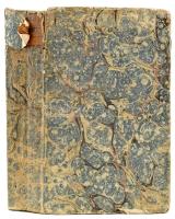 Ettre-karchai Georch Illés (1772-1835): Honnyi törvény Másadik könyvnek egyik kötetje. (II/1.) Öszve...