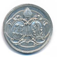 1876. "Pannonhalmi Sz. Benedek Rend" Sn felszentelési emlékérem (28mm) T:1- ph