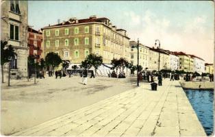 1912 Zadar, Zara; street view - from postcard booklet (EK)