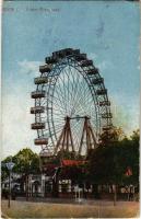 1918 Wien, Vienna, Bécs; Prater-Riesenrad / ferris wheel (EK)