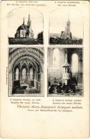 Budapest II. Máriaremete, A templom hátrésze, homlokzata, belseje és az oltár (EK)