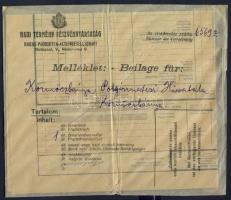 cca 1900-1918 6 db katonai vonatkozású nyomtatvány