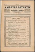 1928 A Magyar Detektív c. folyóirat III. évf 14. sz