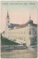 1915 Vinkovce, Vinkovci; Palaca brodske imovne opcine / Előljáróság. Vasúti levelezőlapárusítás 7997. / town hall (szakadások / tears)