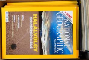 2004-2008 50db National Geographic havilap teljes évfolyamokkal, különkiadásokkal, szép állapotban