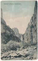 1910 Tordai-hasadék, Cheile Turzii, Torda, Turda; gorge (apró szakadás / small tear)