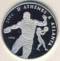 Kongó 1996. 1000Fr Ag "Olimpia" T:PP Csak 15.000db!