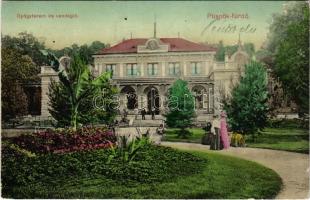 1911 Püspökfürdő, Szentlászlófürdő, Baile 1 Mai (Nagyvárad, Oradea); Gyógyterem és vendéglő / spa, restaurant (EK)