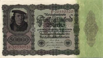Német Birodalom / Weimari Köztársaság 1922. 5000M T:I-