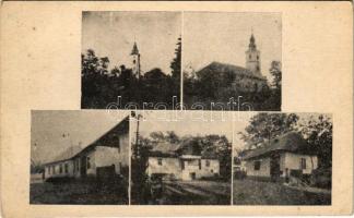 Misztótfalu, Tautii de Jos (Miszmogyorós, Tautii-Magheraus); mozaiklap / multi-view postcard (EK)