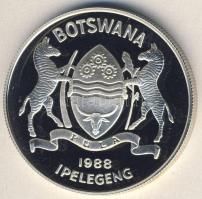 Botswana 1988. 5P Ag "Olimpia-futás" T:PP Csak 25.000db!