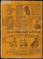 Sven Elvestad A rejtelmes kocsi. Bp., Singer és Wolfner. Milliók könyve 33. szám. Ragasztott papírbo...