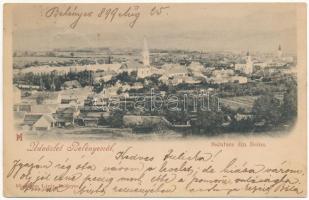 1899 (Vorläufer) Belényes, Beius; látkép. Süssmann Lázár kiadása / general view (EK)