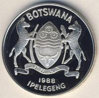 Botswana 1988. 5P Ag "Olimpia-futás" T:PP Csak 25.000db!