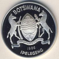 Botswana 1986. 2P Ag "Vadvilág" T:PP