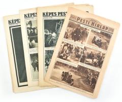 cca 1928 Képes Pesti Hírlap magazin 10 db száma, benne sok Horthy képpel.