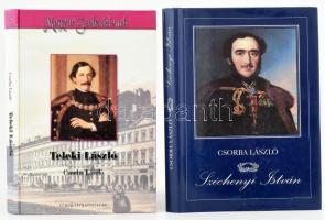 Csorba László 2 könyve: Széchenyi István. Bp., 1991, Officina Nova. Kiadói egészvászon-kötés, kiadói papír védőborítóban. + Teleki László. Magyar Szabadelvűek. Bp., 1998, Új Mandátum. Kiadói kartonált papírkötés.