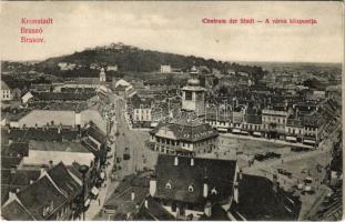 Brassó, Kronstadt, Brasov; Város központja / Centrum der Stadt (EK)