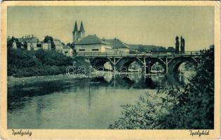 1943 Ipolyság, Sahy; Ipoly híd / Ipel river bridge (EK)