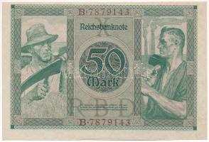 Németország / Weimari Köztársaság 1920. 50M "B 7879143" T:I- kis ceruzás firka
Germany / ...