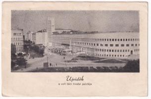 1941 Újvidék, Novi Sad; A volt báni hivatal palotája / governmental palace (ázott / wet damage)
