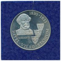 1983. 100Ft "Széchenyi István" tokban, tanúsítvánnyal T:1 (eredetileg PP)