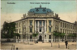 1915 Szabadka, Subotica; Városi magyar főgimnázium. Víg Zsig. Sándor kiadása / grammar school (EK)
