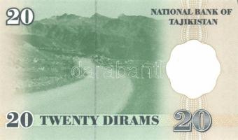 Tadzsikisztán 8 db klf modern bankjegy T:I